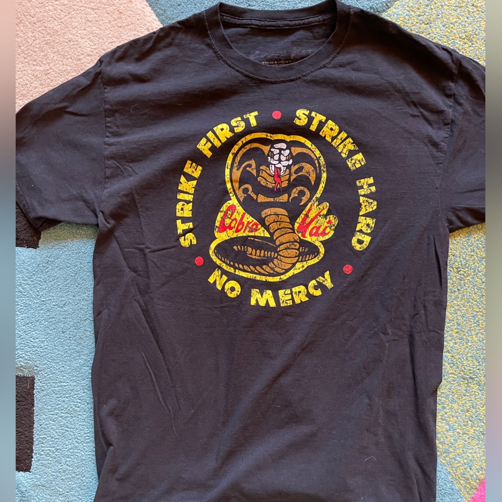 Black Cobra Kai Graphic T-Shirt